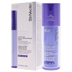 New StriVectin Lactic Acid Nightly Retexturizing Serum 1fl oz
